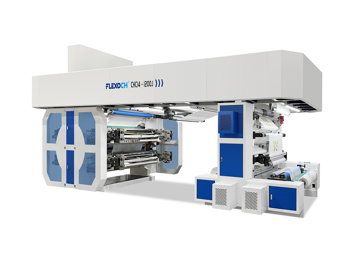 4barevný flexotiskový stroj CI