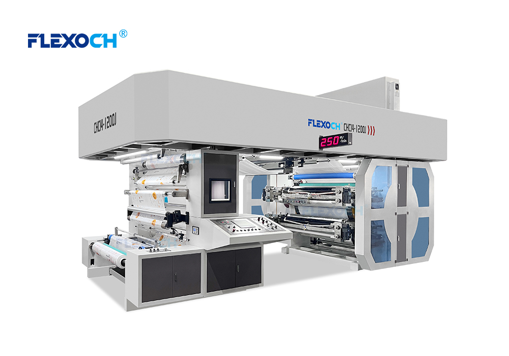 4 Color CI Flexo Printing Press