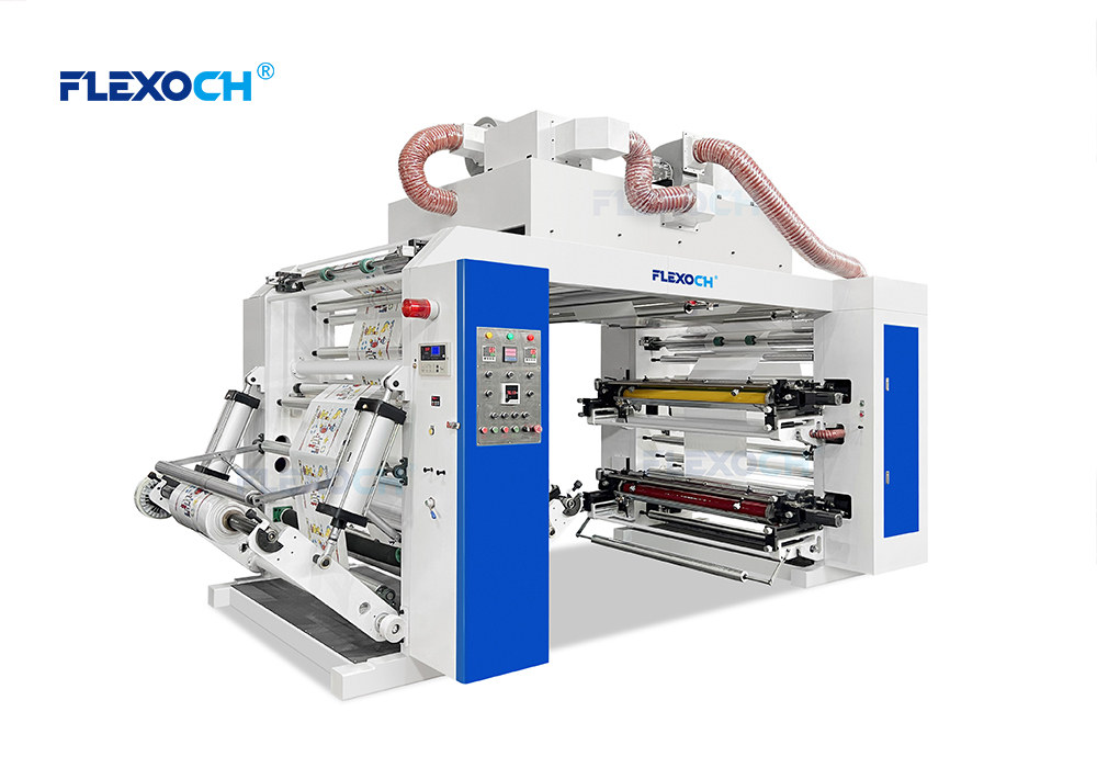 4 Color Stack Flexo Printing Machine