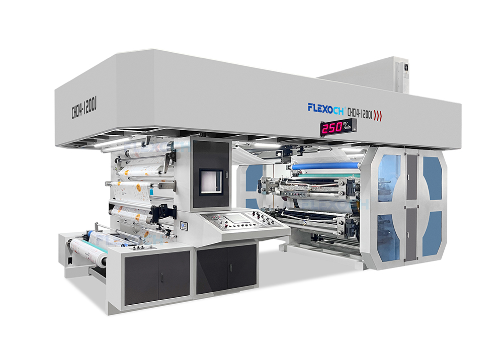 4 Colour CI Flexo Printing Machine