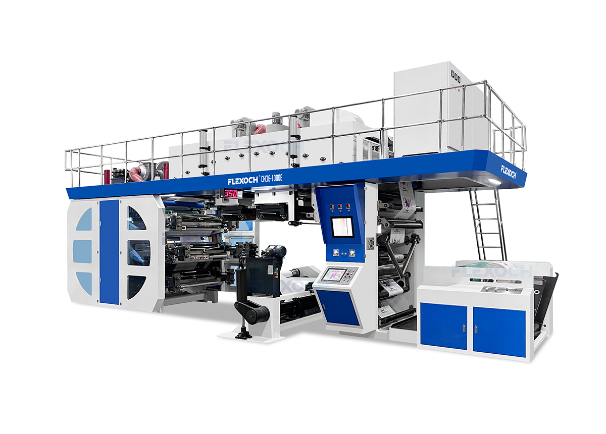 6barevný flexotiskový stroj CI