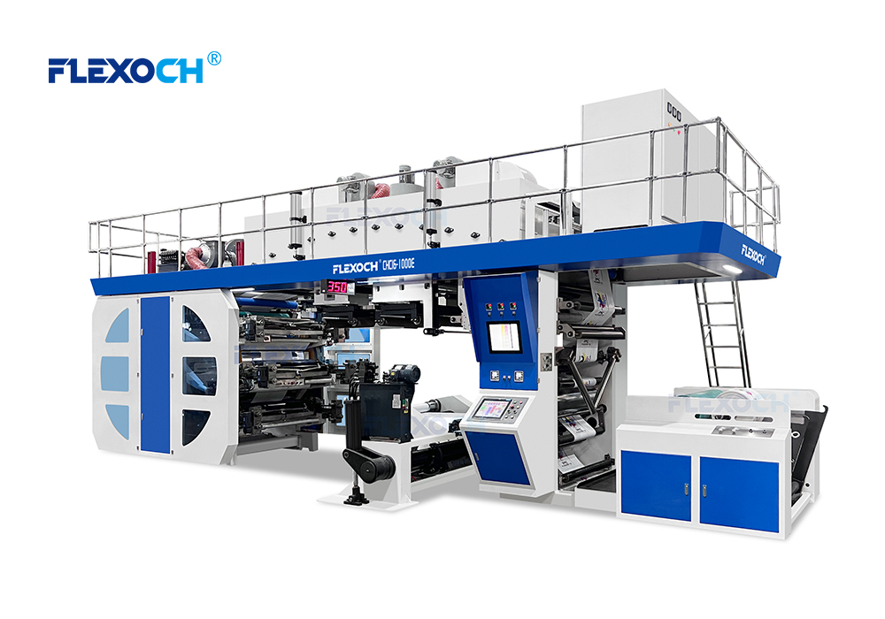 6 Color CI Flexographic Printing Press