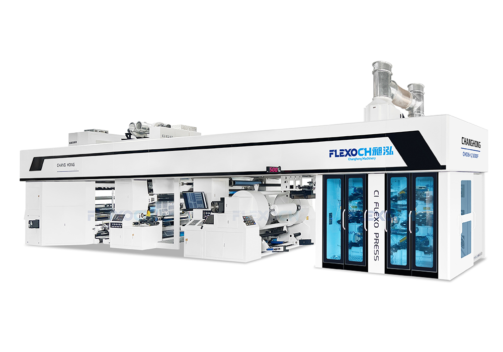 6 Color Gearless Flexo Printing Press