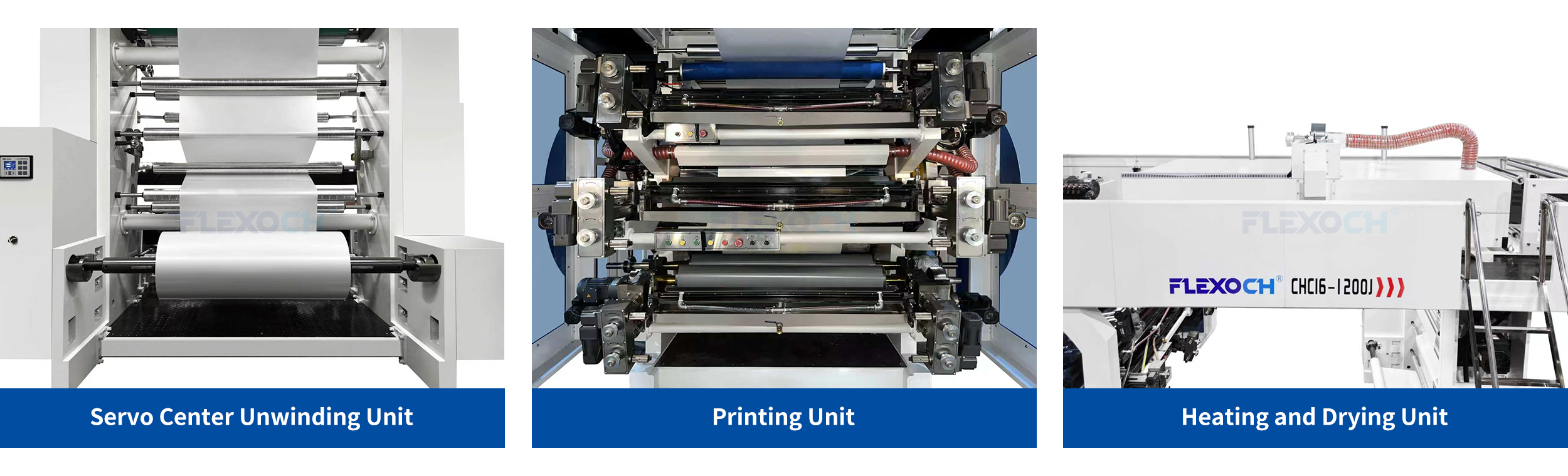 6color CI flexo printing machine Detail