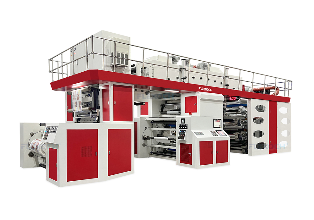 8 Color CI Flexo machine
