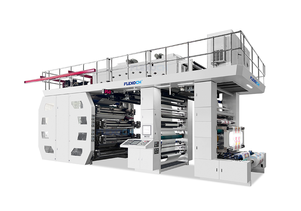 8 Color CI Flexographic Printing Machine
