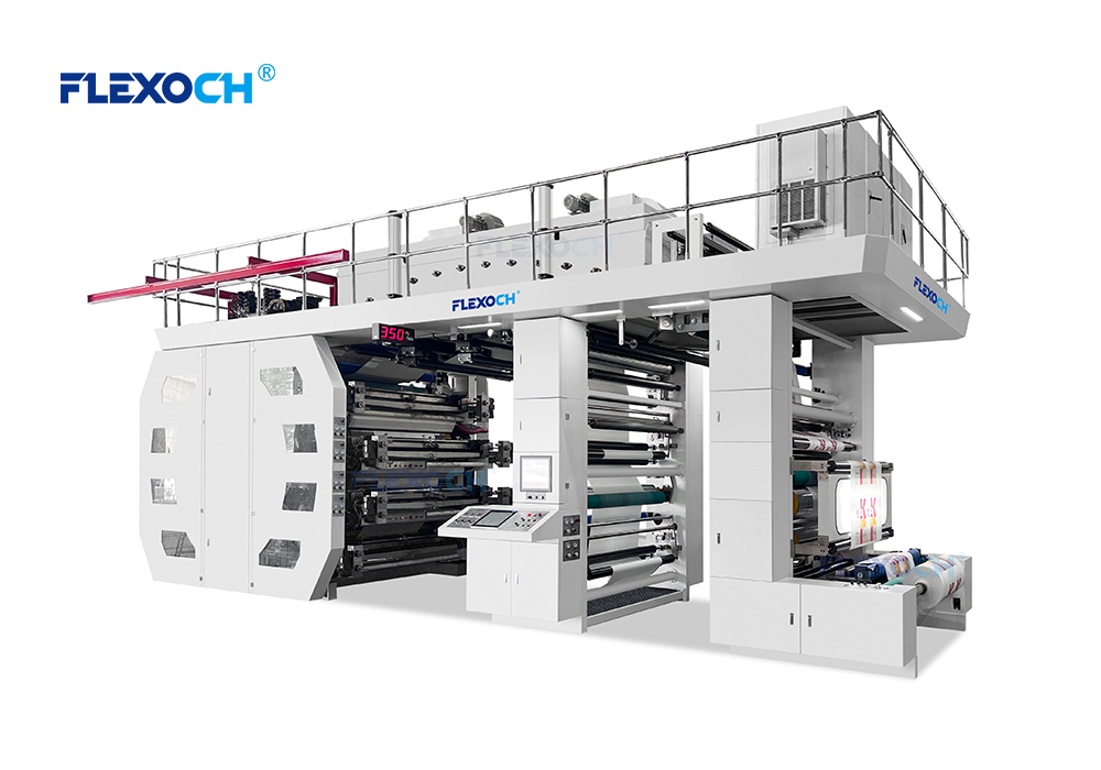 8 Color CI Flexographic Printing machine