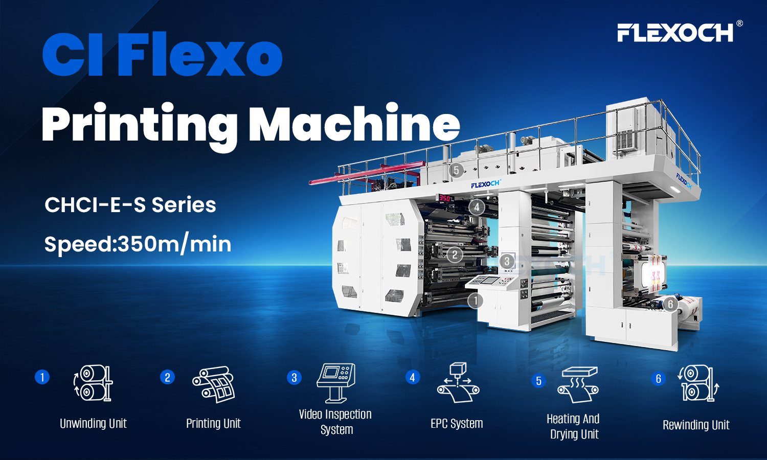 CI Flexo printing machine