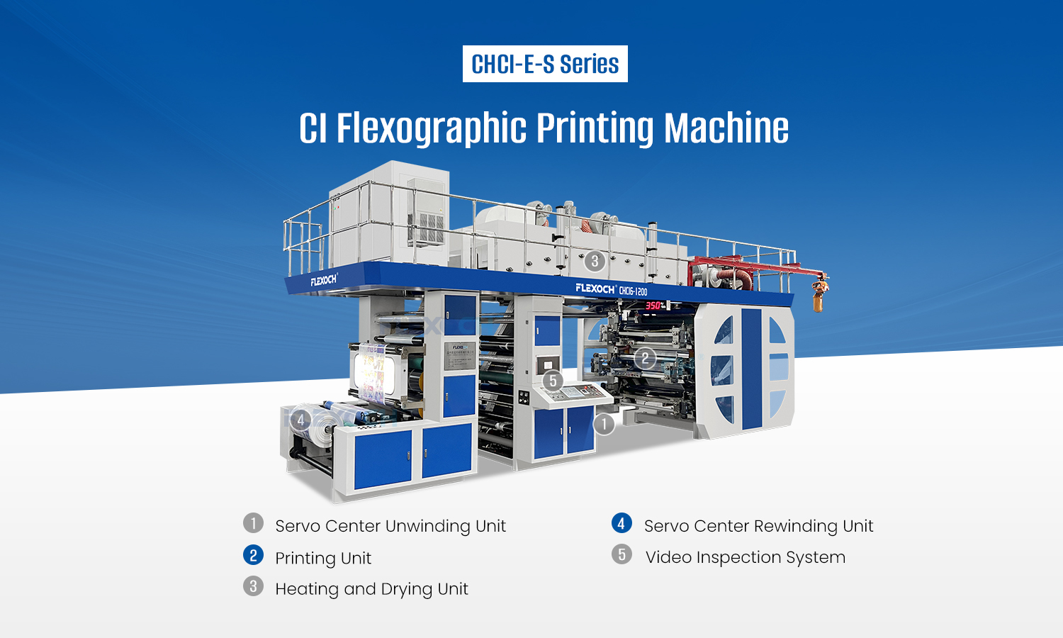 CI Flexographic Printing Machine
