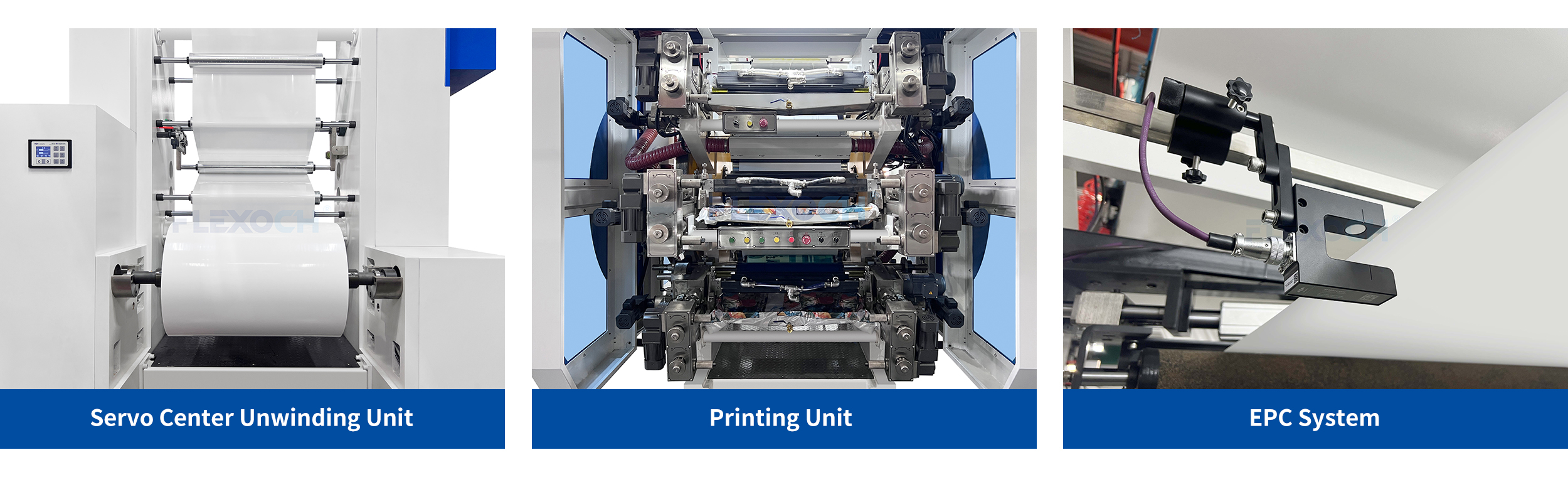 CI Flexographic Printing Press Details