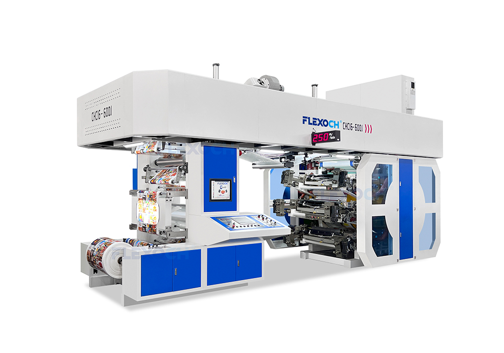 Central Drum Flexographic Printing Machine