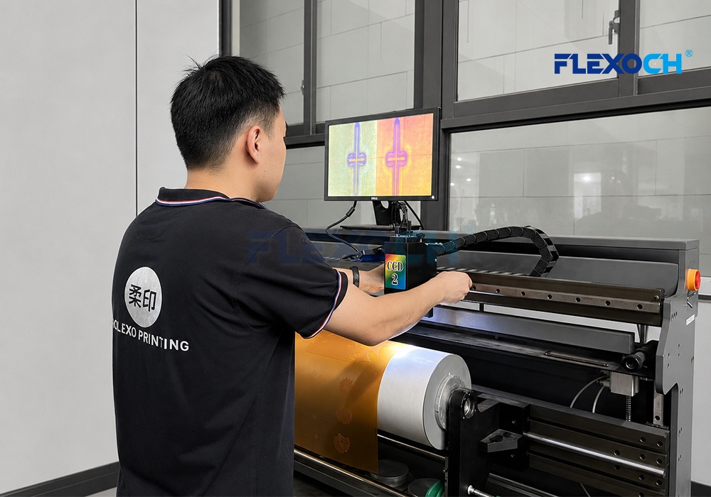 Changhong Flexo Printing Machine Testing