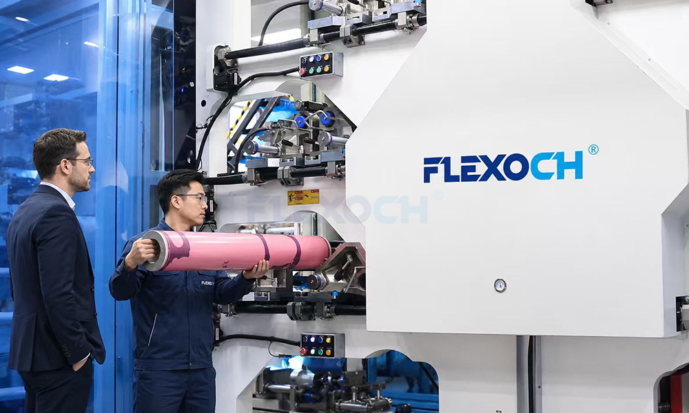 Changhong Flexografiese Drukmasjien
