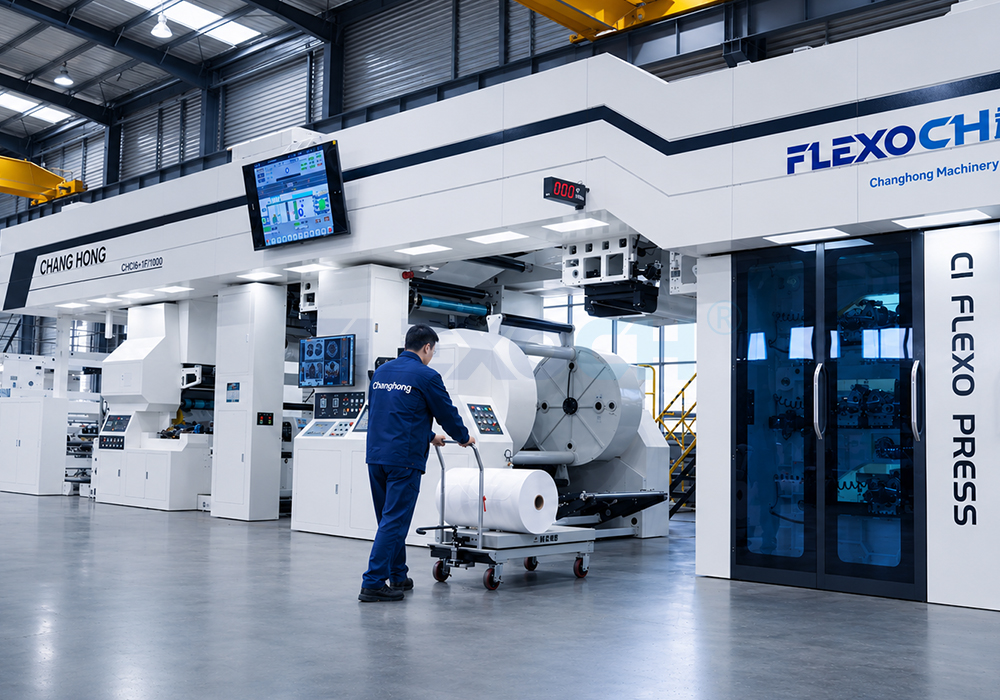 Changhong flexo printing machines