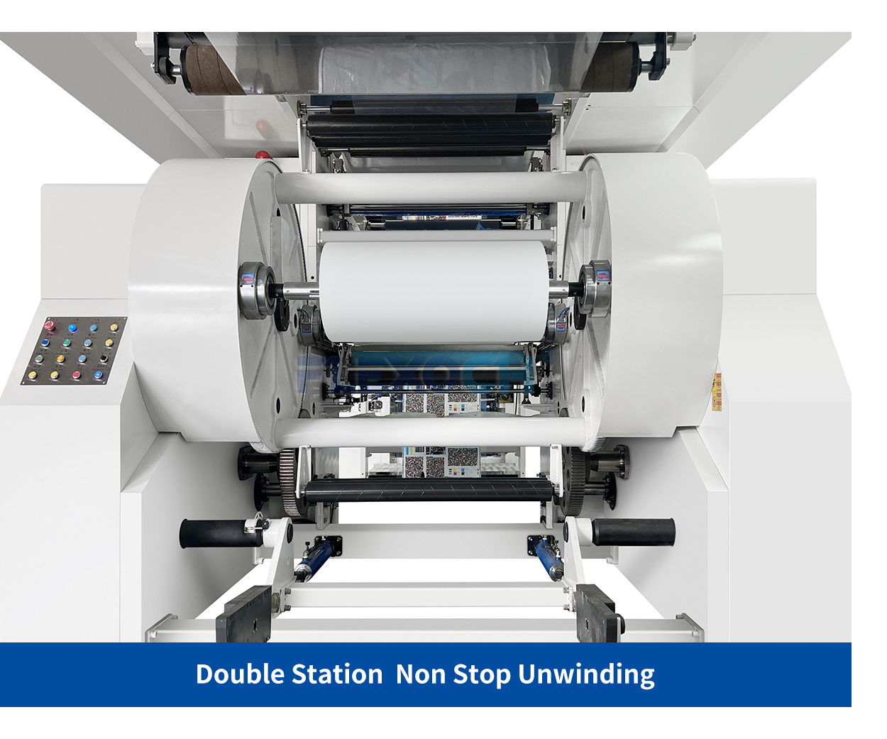 Double Station Non Stop Unwinding