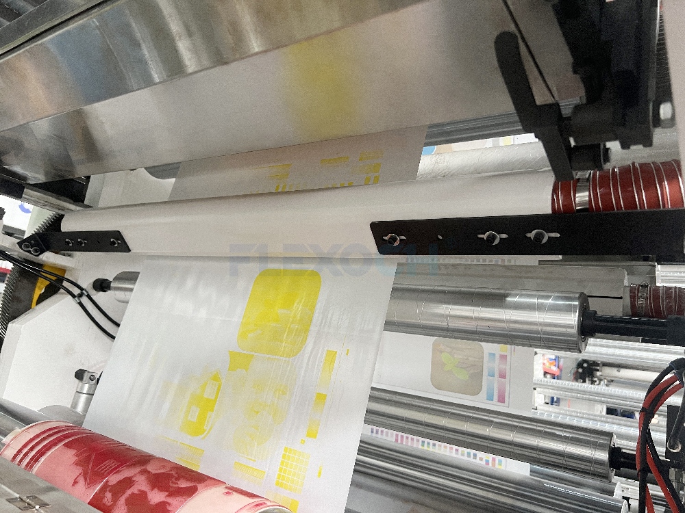 Drying between colors