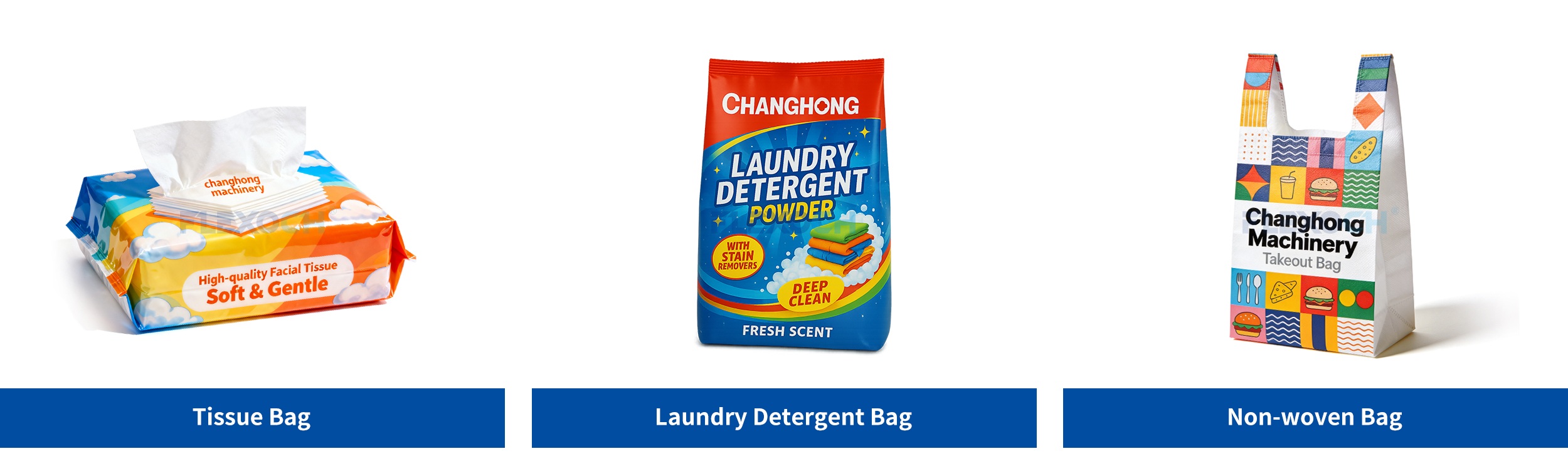 Flexo Printing Machine for Daily Chemical  Packaging