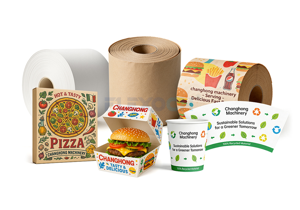 Flexo Printing Machine for Food Packaging