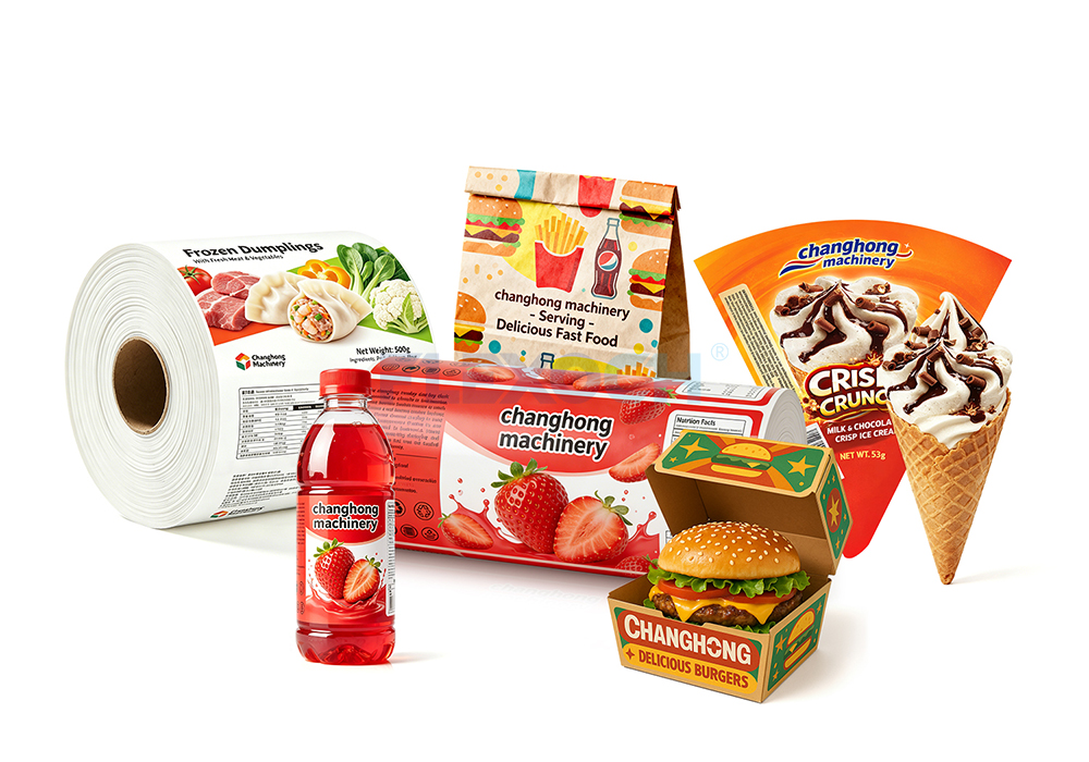 Flexographic Printing Machine for Food Packaging