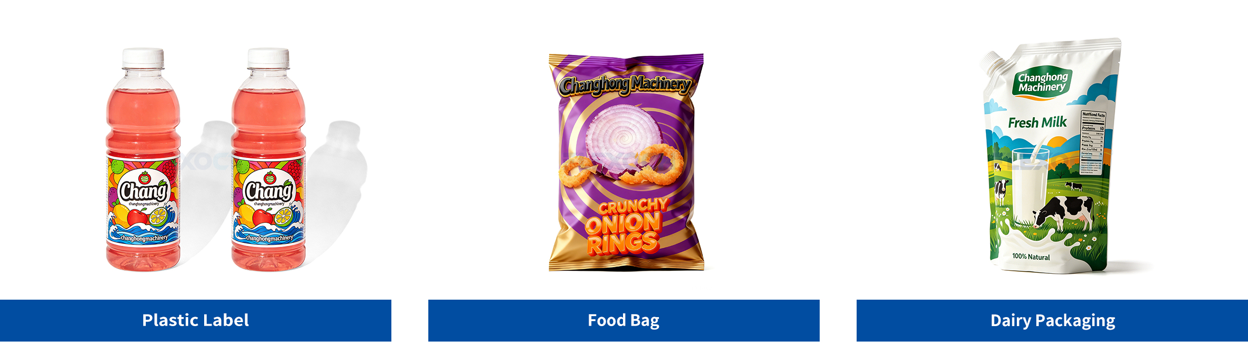 Flexographic Printing Machine for Food Packaging