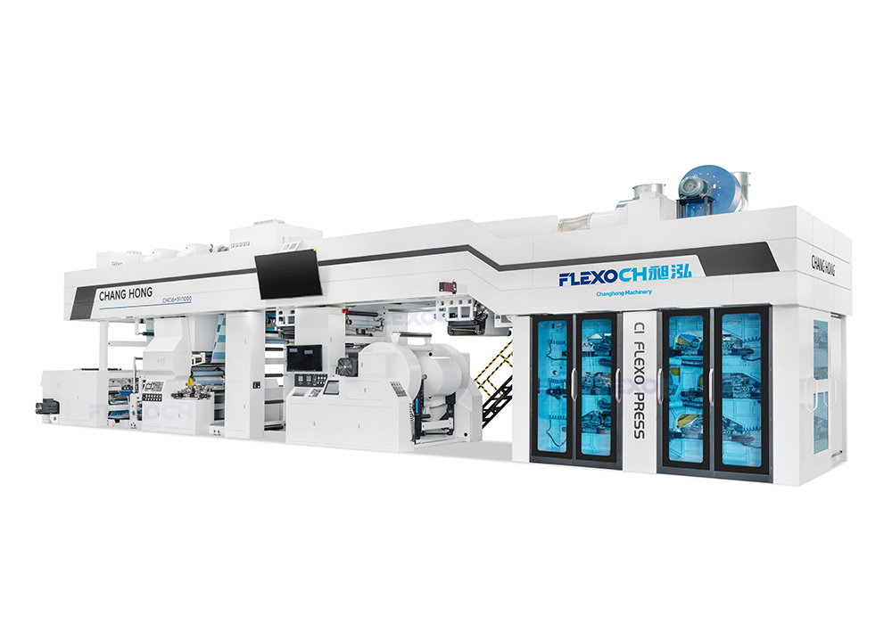 Gearless CI Flexo Printing Press