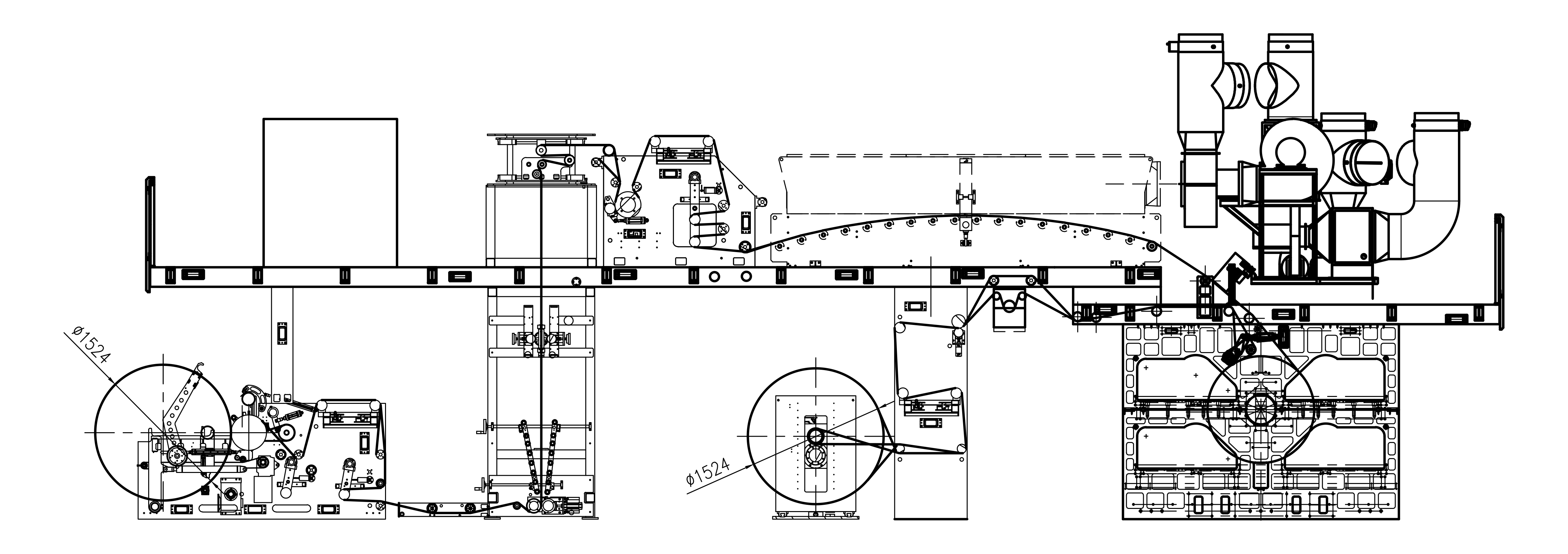 Dişsiz Flekso Çap Maşını