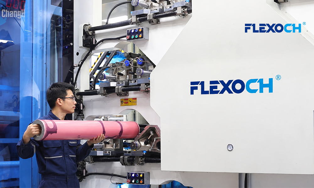 Gearless Flexo Printing Press