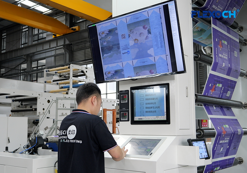 Gearless Flexo Printing Press