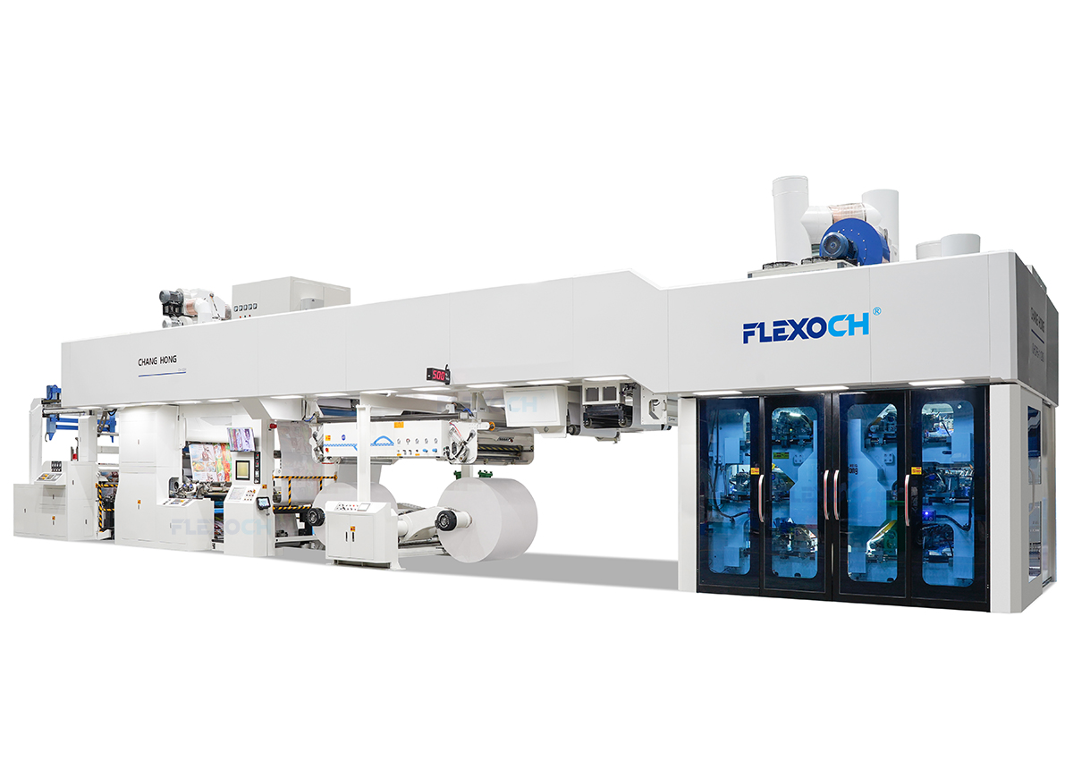 Gearless Flexo Printing Press