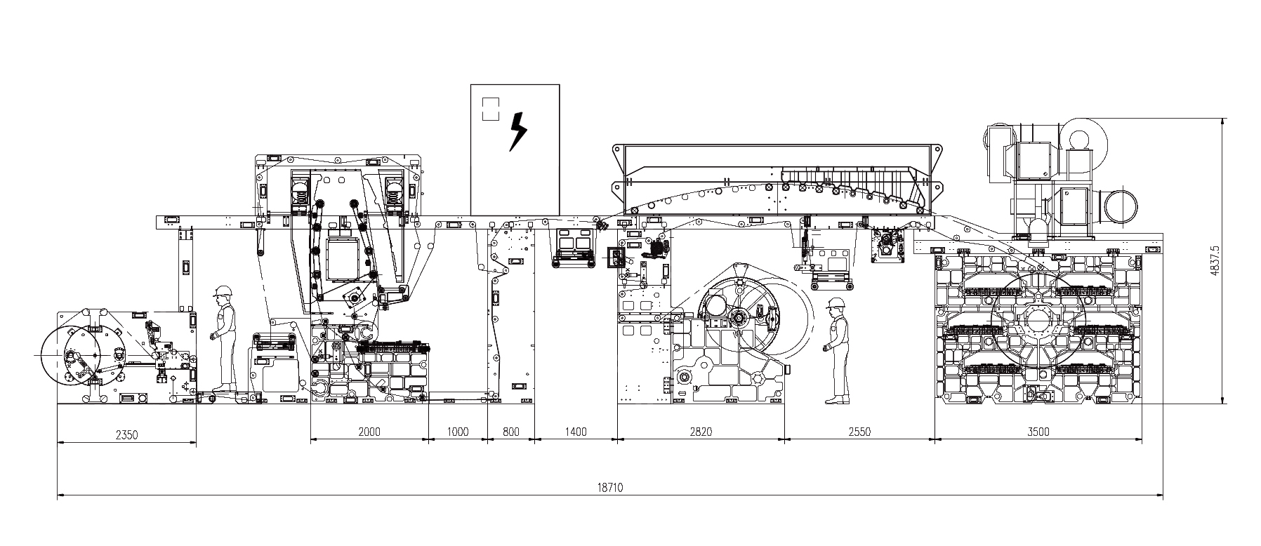 Gearless Flexo Printing Press