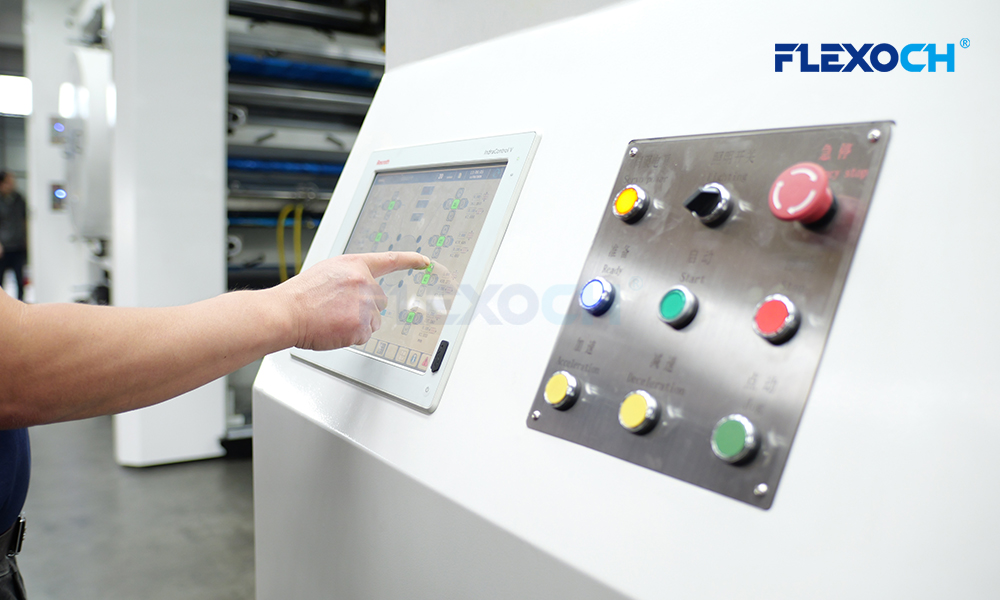 Gearless Flexographic Printing Press