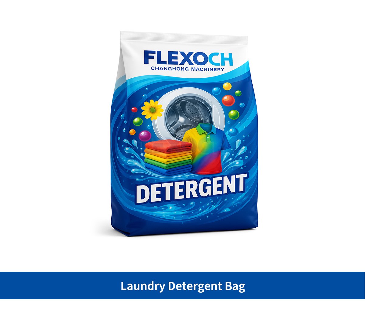 Saco para detergente de roupa