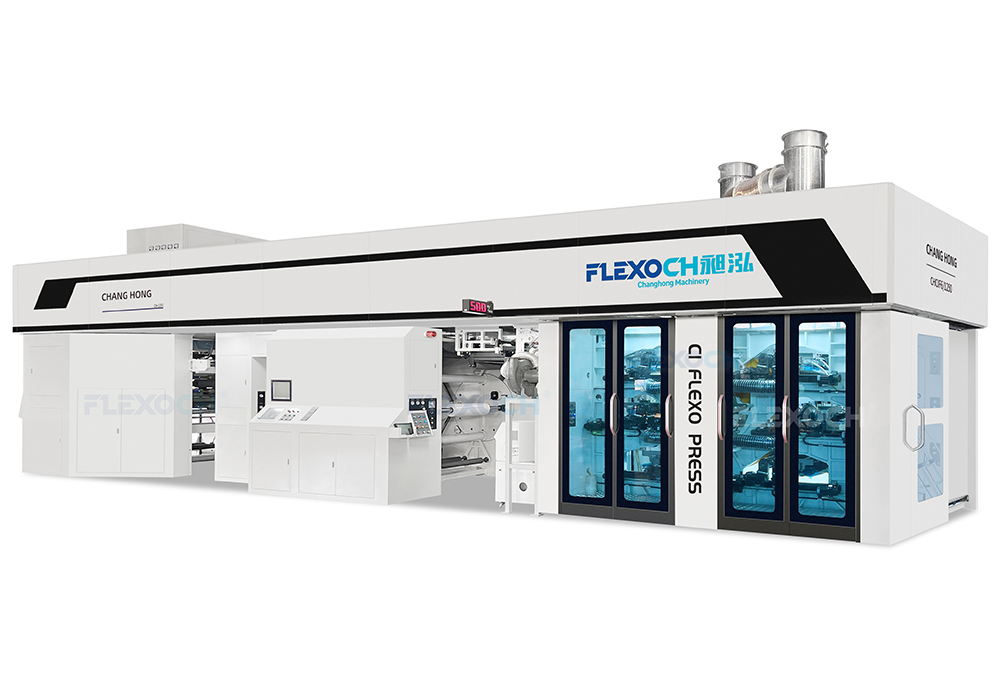 Plastic Gearless CI Flexo Printing Machine