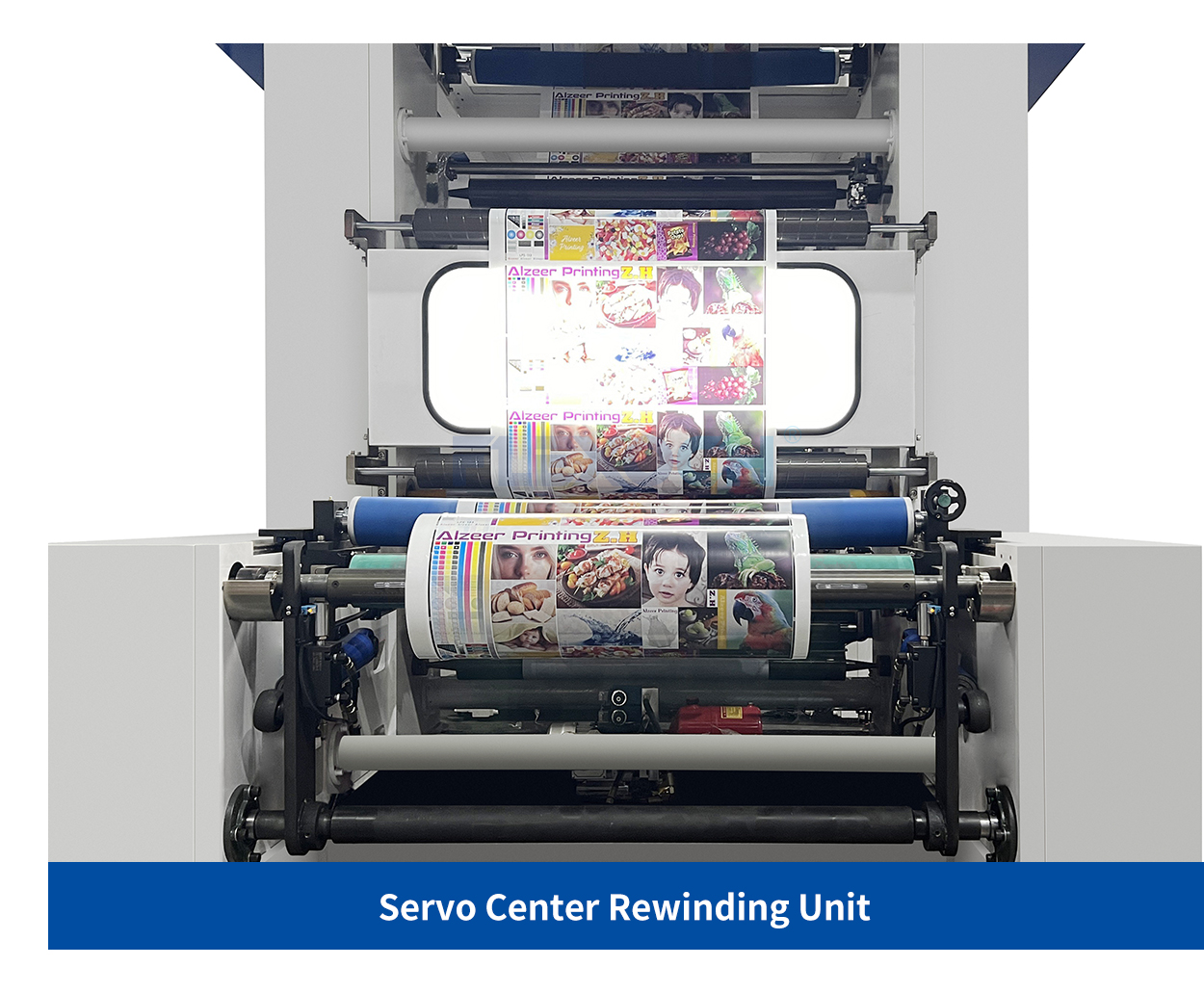 Servo Center Rewinding Unit