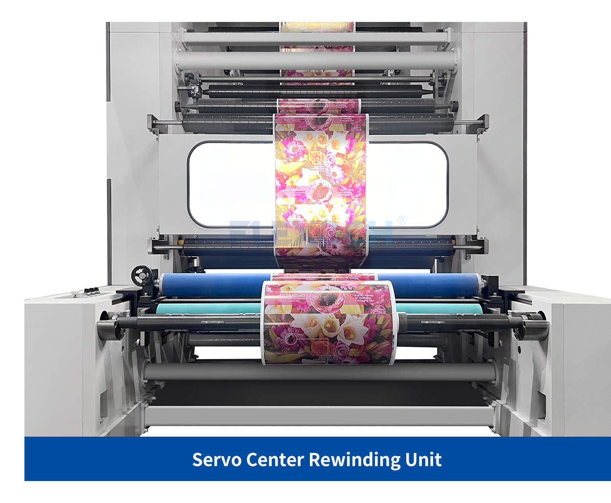 Servo Center Rewinding Unit