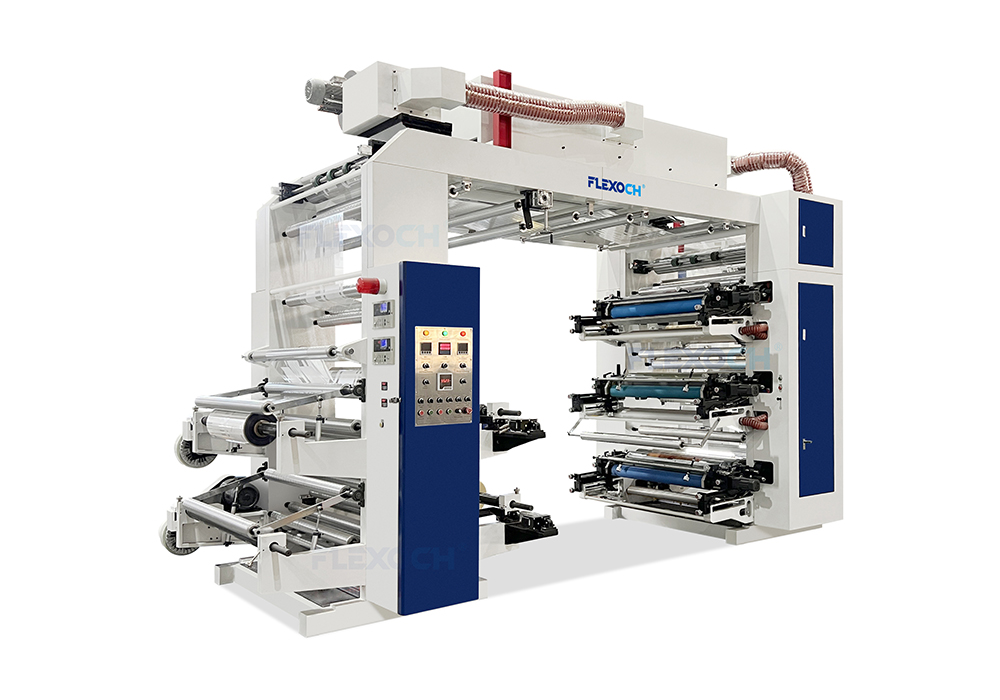 Stack Flexographic Printing Machine
