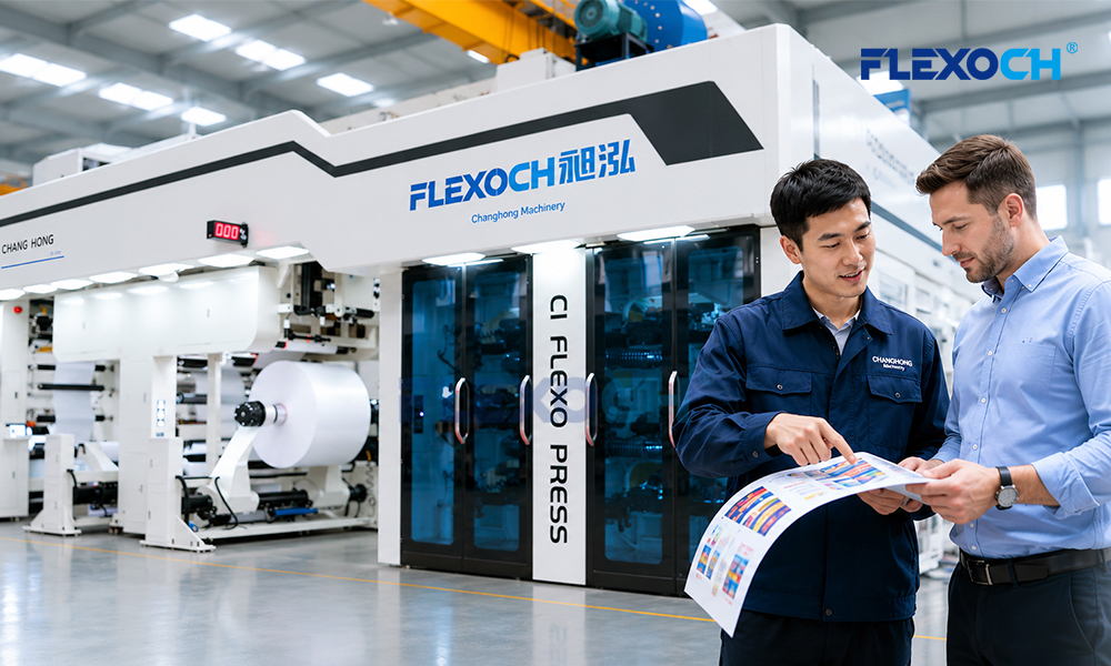 changhong Flexo printing machine