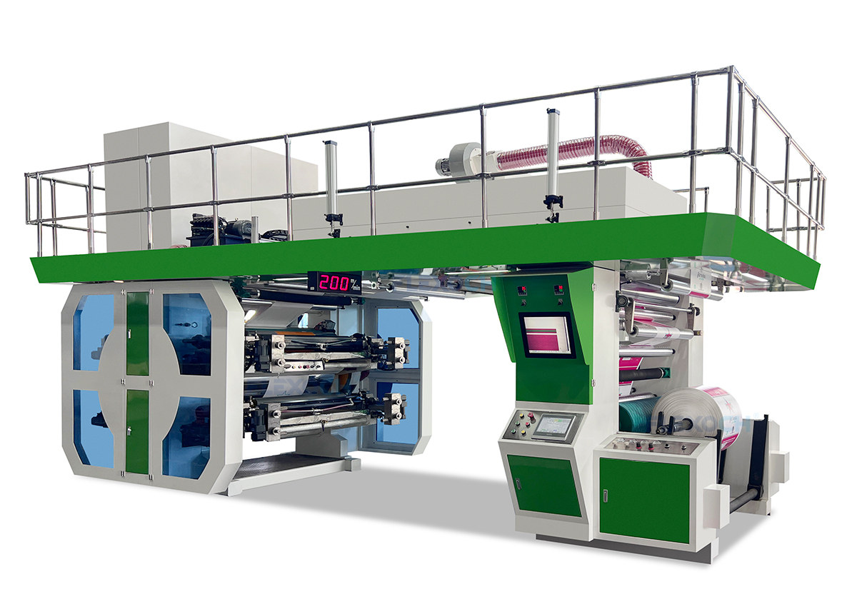 Well-designed 2 4 6 8 Color Ci Type Roll to Roll Plastic Film Paper ...