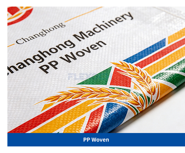 flexo printing machine for pp woven