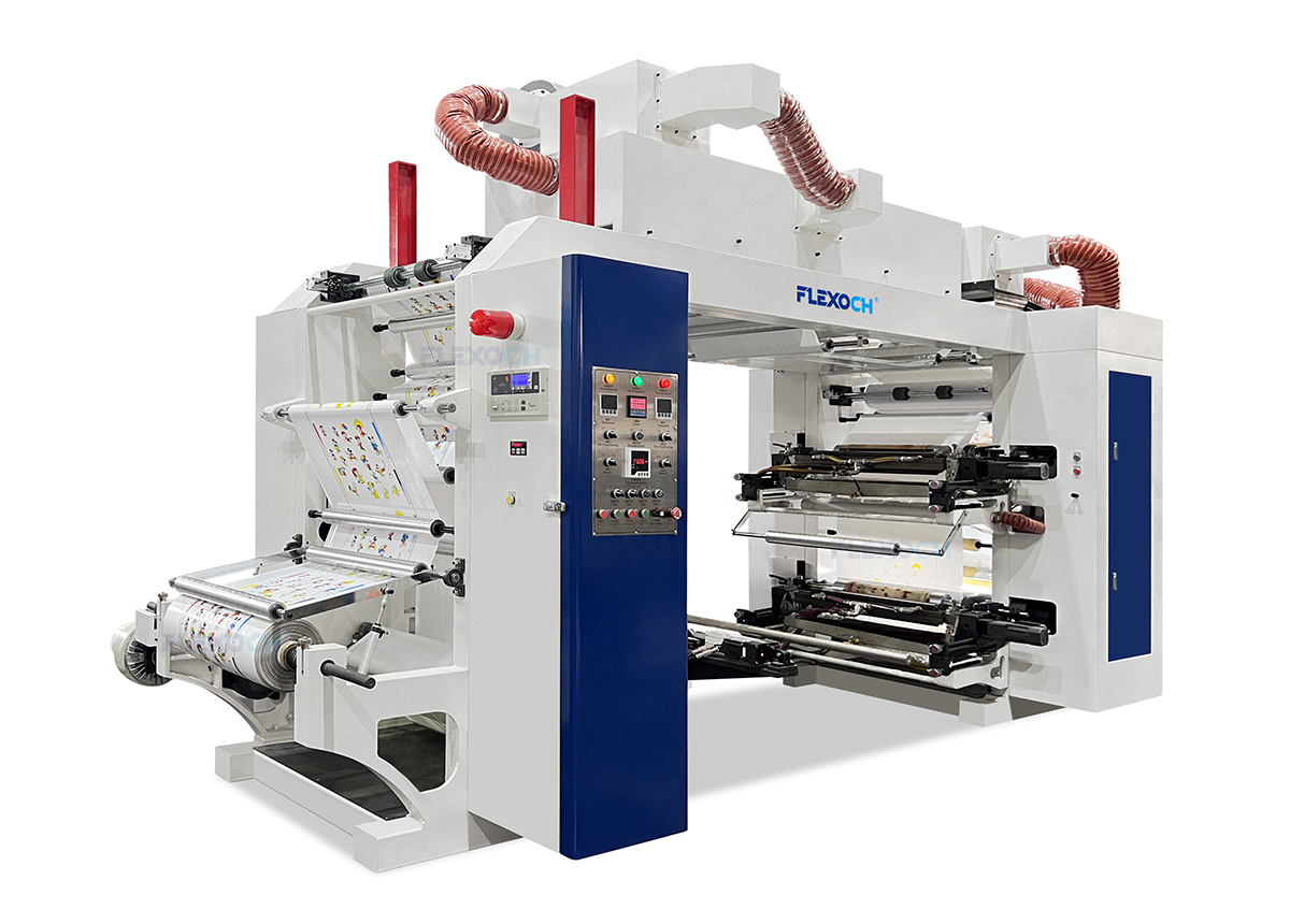 stack type flexo printing machine